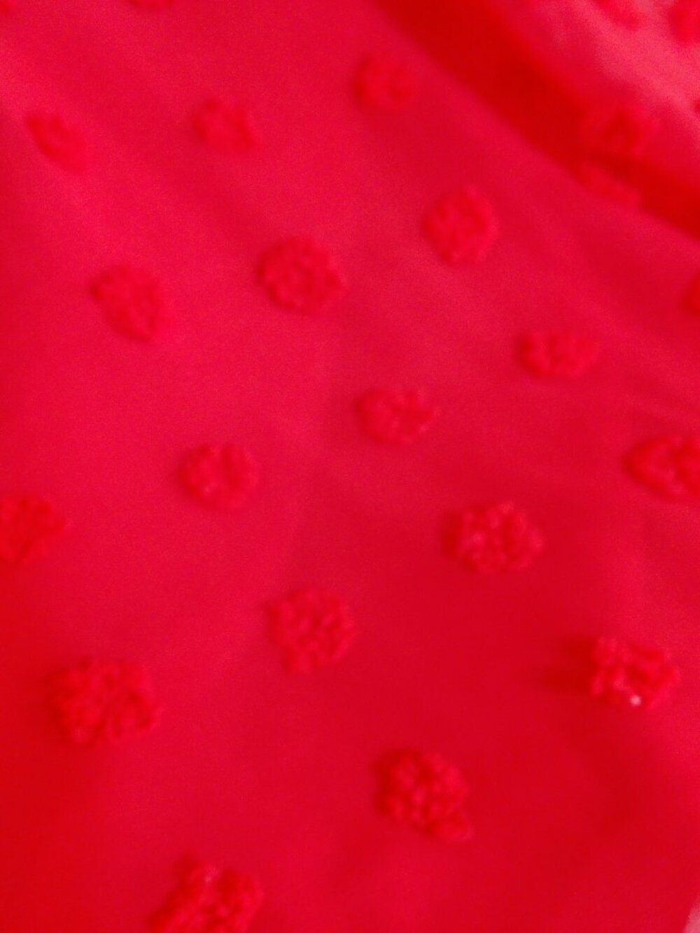 RED RUFFLE DRESS GOOD CONDITION SIZE XL - Picture 2 of 6